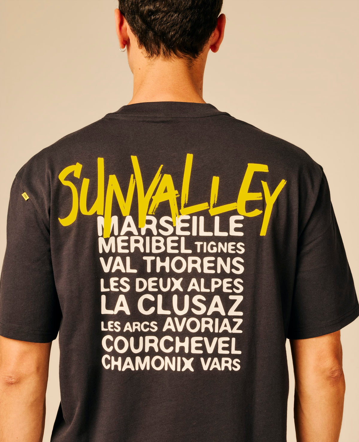 T-shirt homme anthracite Bleu - Captan | Sun Valley, vue 7