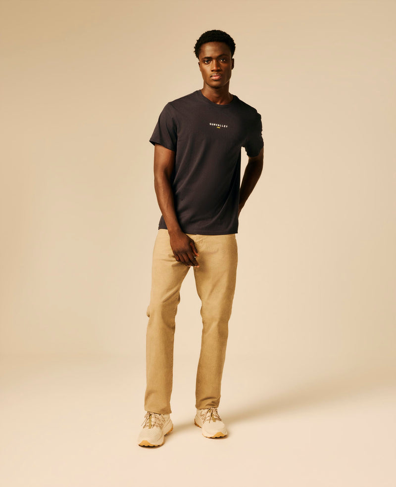 T-shirt homme anthracite Bleu - Cendry | Sun Valley