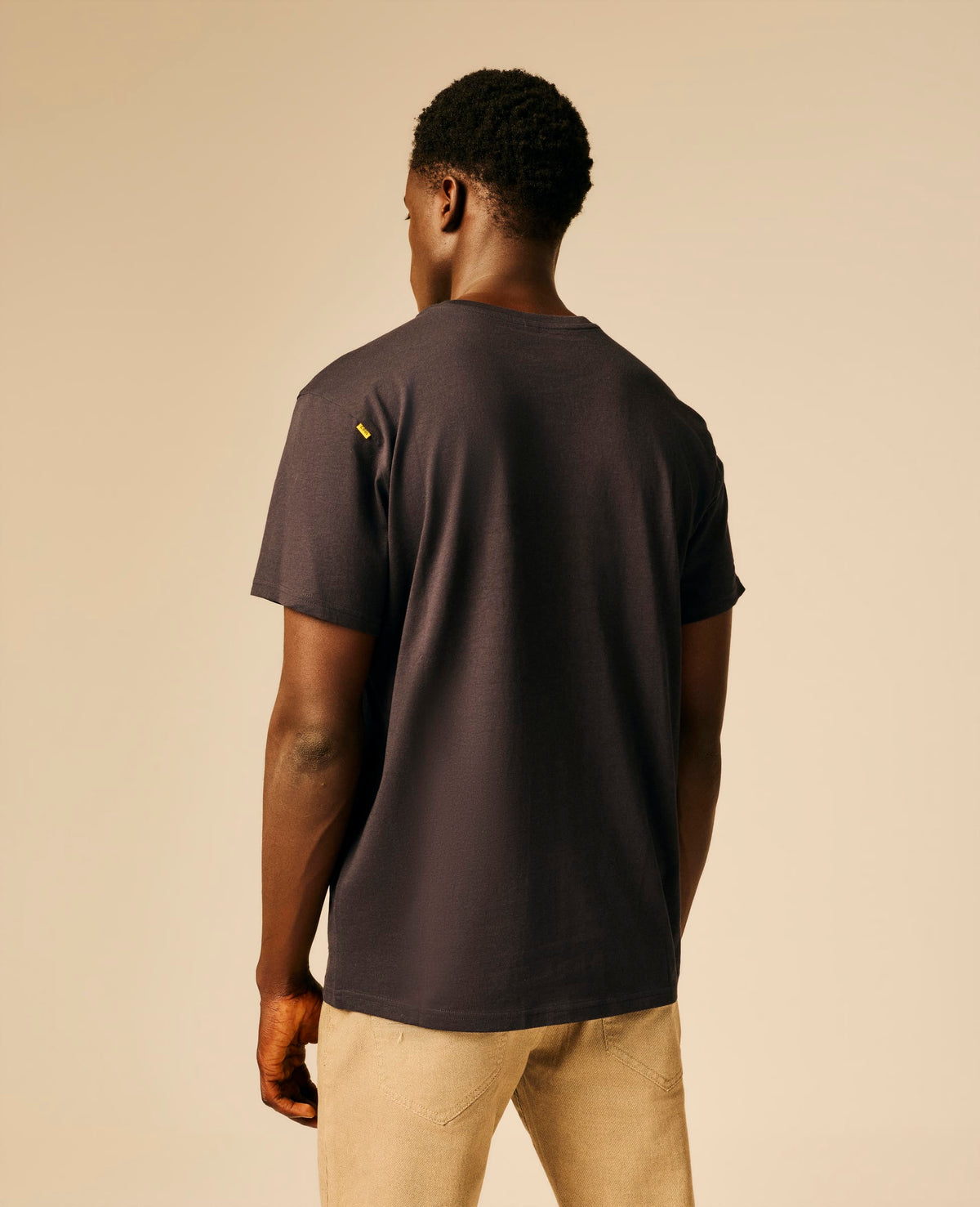 T-shirt homme anthracite Bleu - Cendry | Sun Valley, vue 2