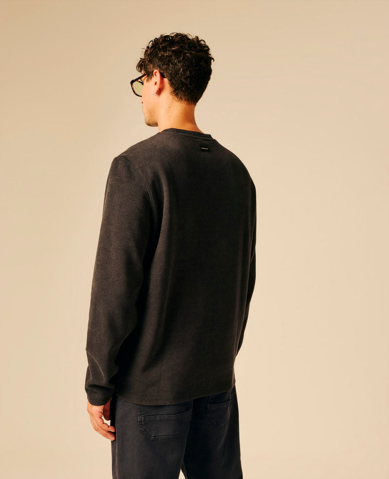 T-shirt homme anthracite Bleu - Crosly | Sun Valley, vue 2
