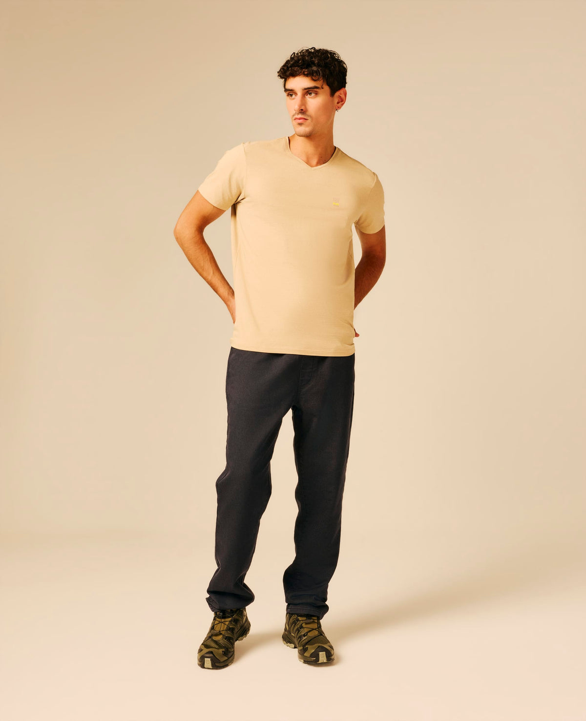 T-shirt homme beige - Chiampo | Sun Valley