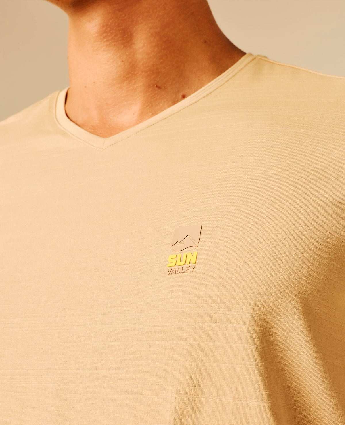 T-shirt homme beige - Chiampo | Sun Valley, vue 5