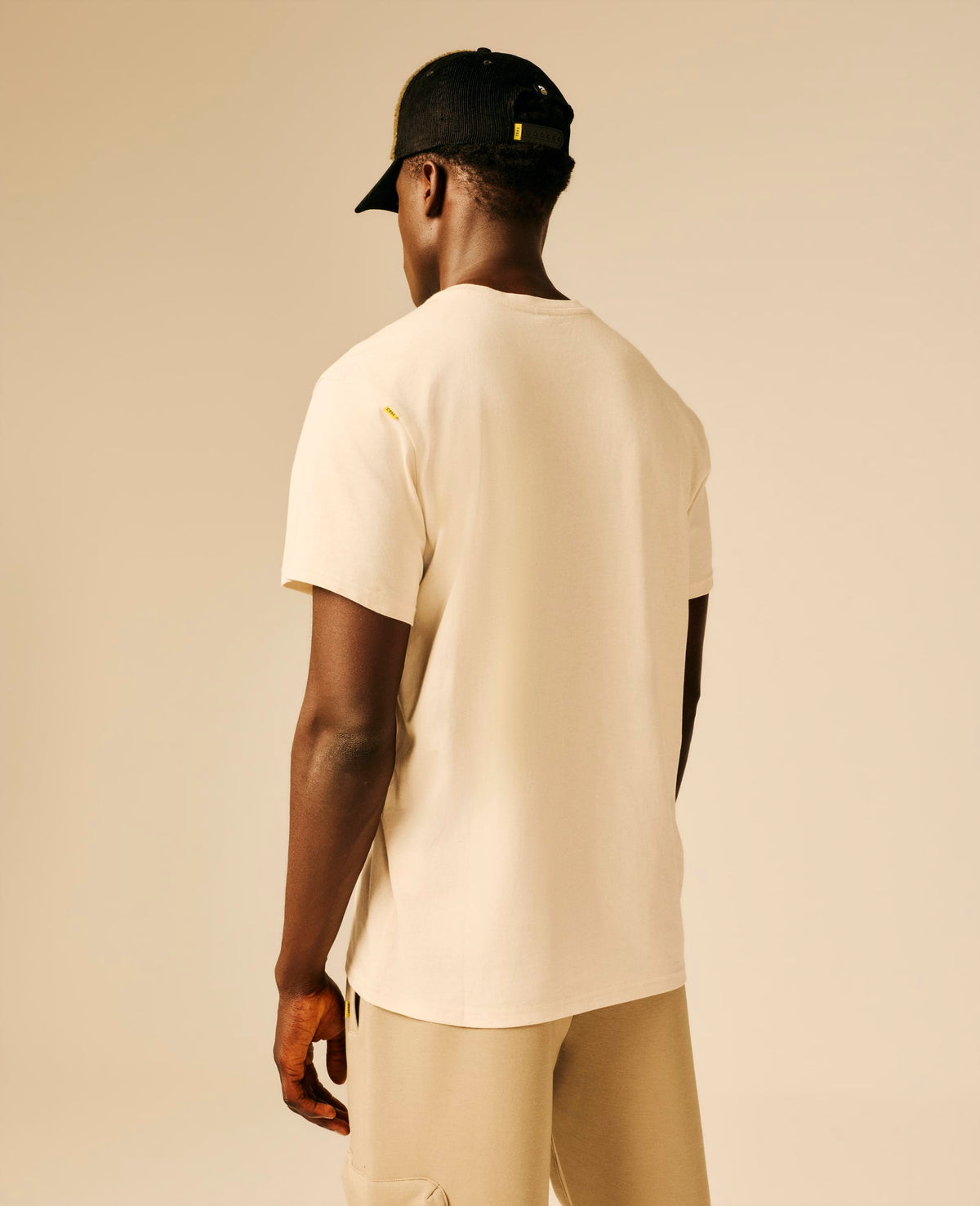 T-shirt homme beige clair - Cendry | Sun Valley, vue 2