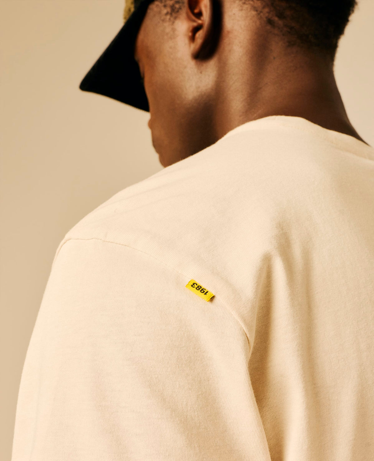T-shirt homme beige clair - Cendry | Sun Valley, vue 5