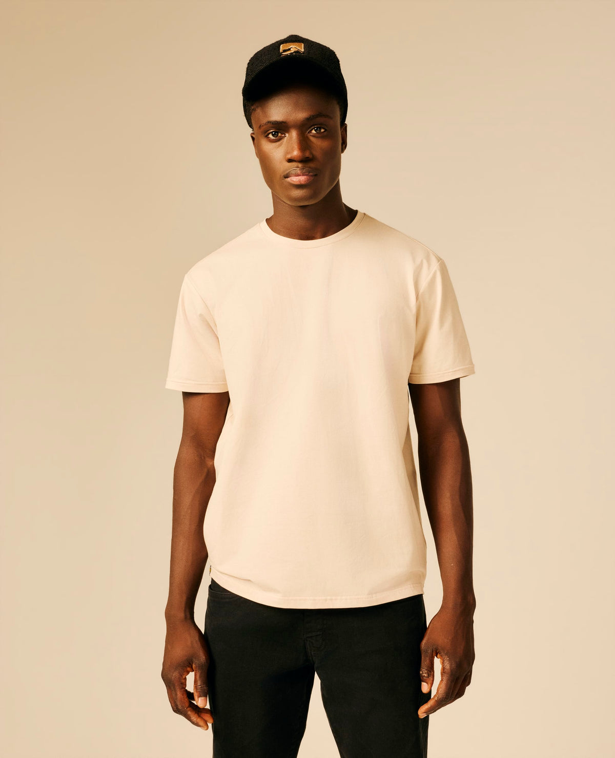 T-shirt homme beige clair - Cerp | Sun Valley, vue 4