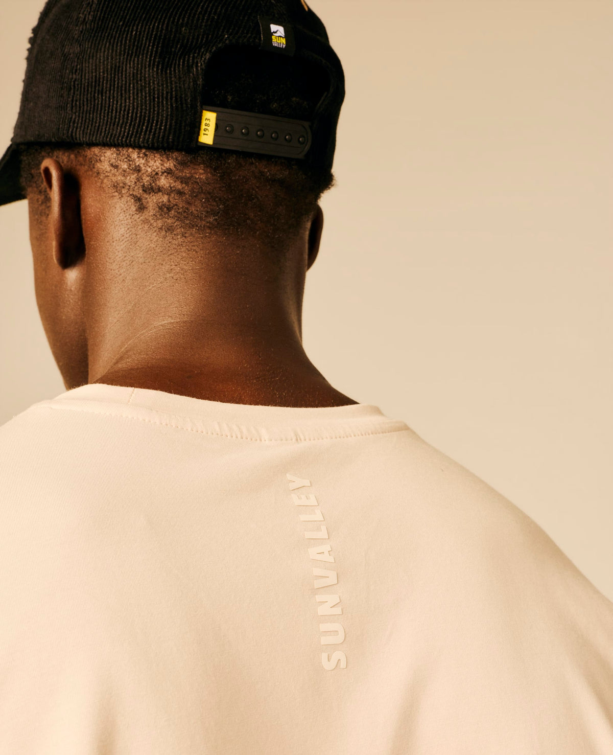 T-shirt homme beige clair - Cerp | Sun Valley, vue 5