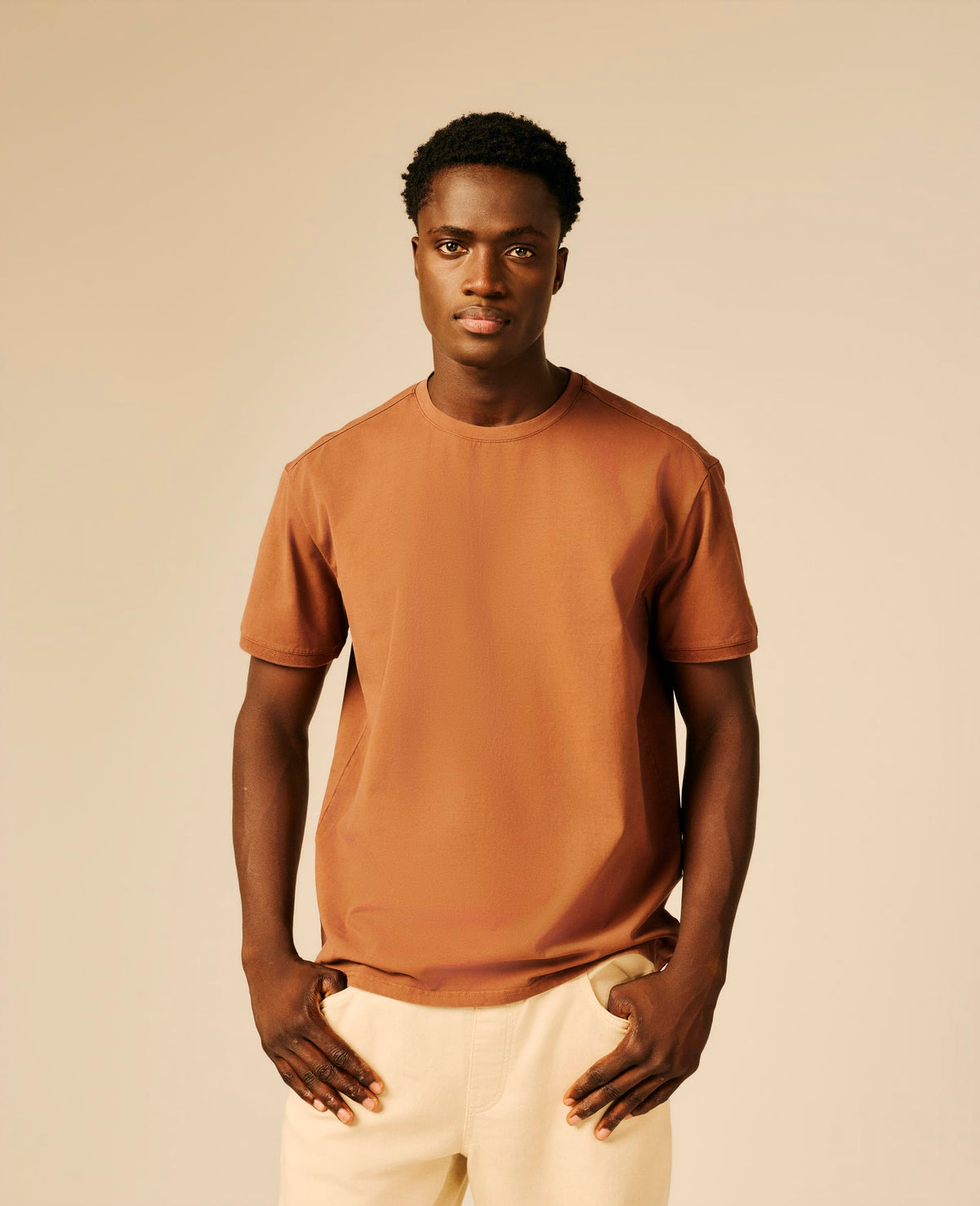 T-shirt homme chocolat - Cheston | Sun Valley, vue 4