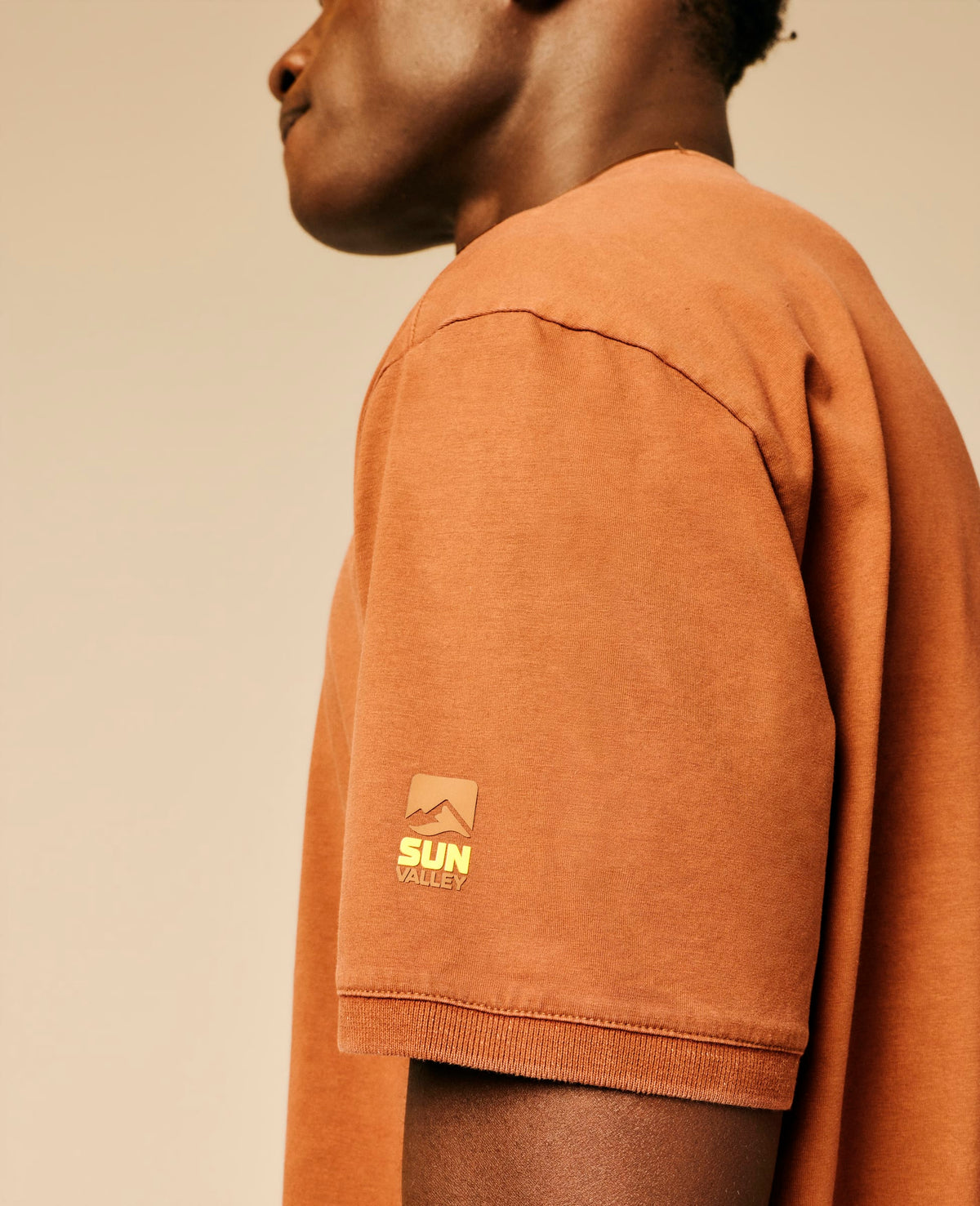 T-shirt homme chocolat - Cheston | Sun Valley, vue 6
