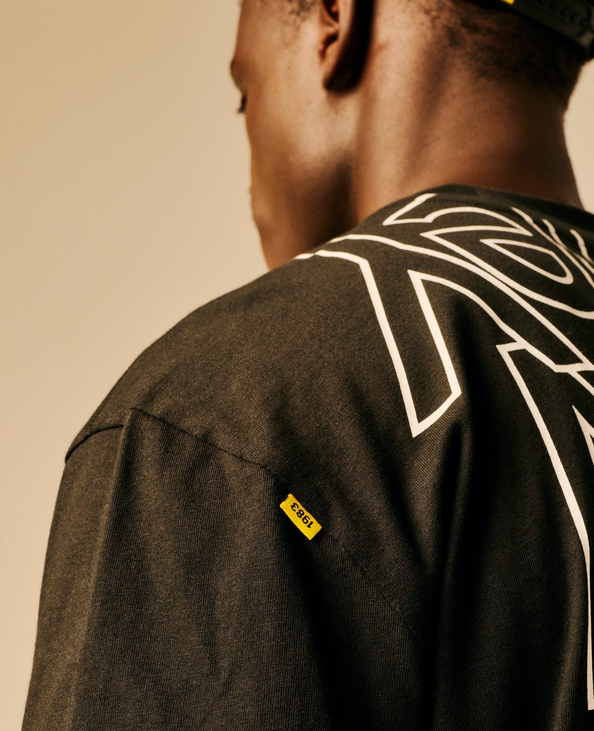 T-shirt homme noir - Cruwer | Sun Valley, vue 5
