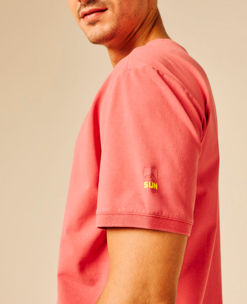 T-shirt homme rose - Cheston | Sun Valley, vue 3