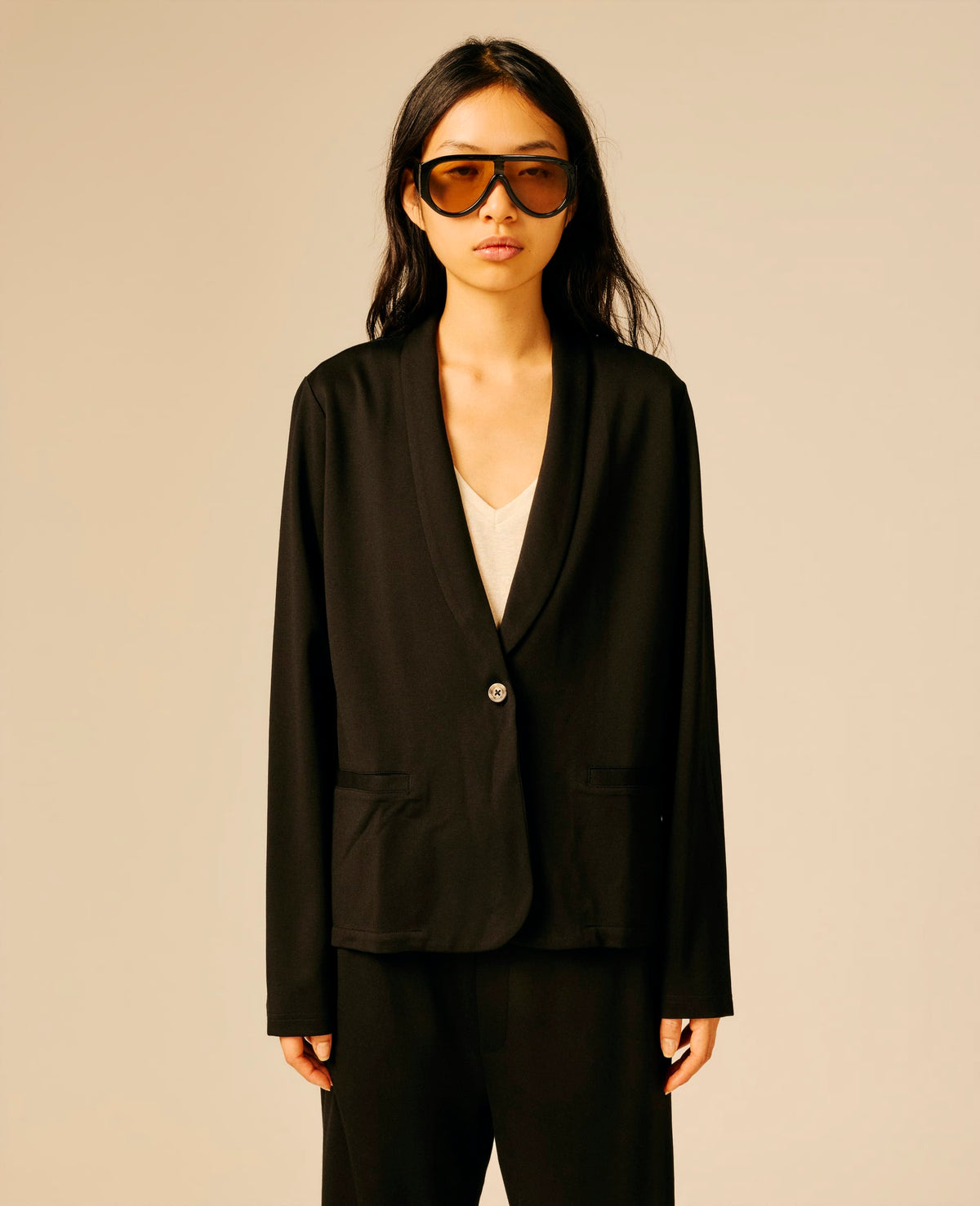 Veste femme noir - Yoggi | Sun Valley, vue 4