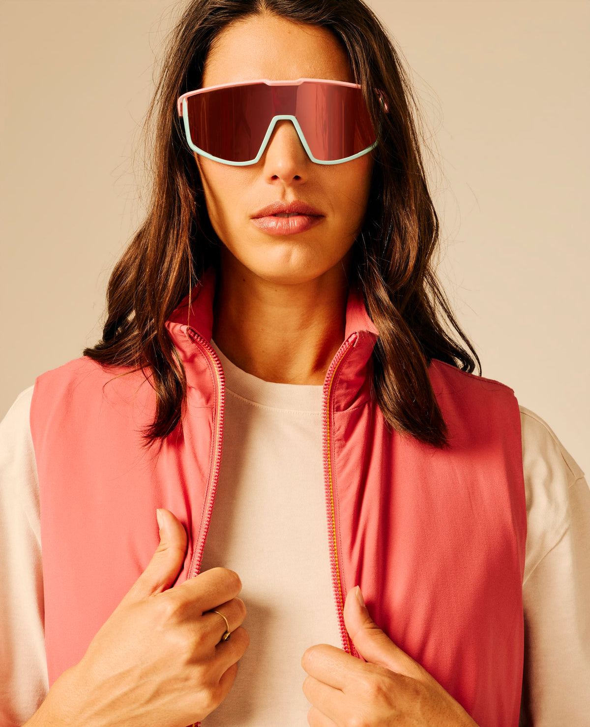 Veste femme rose - Newrea | Sun Valley, vue 4