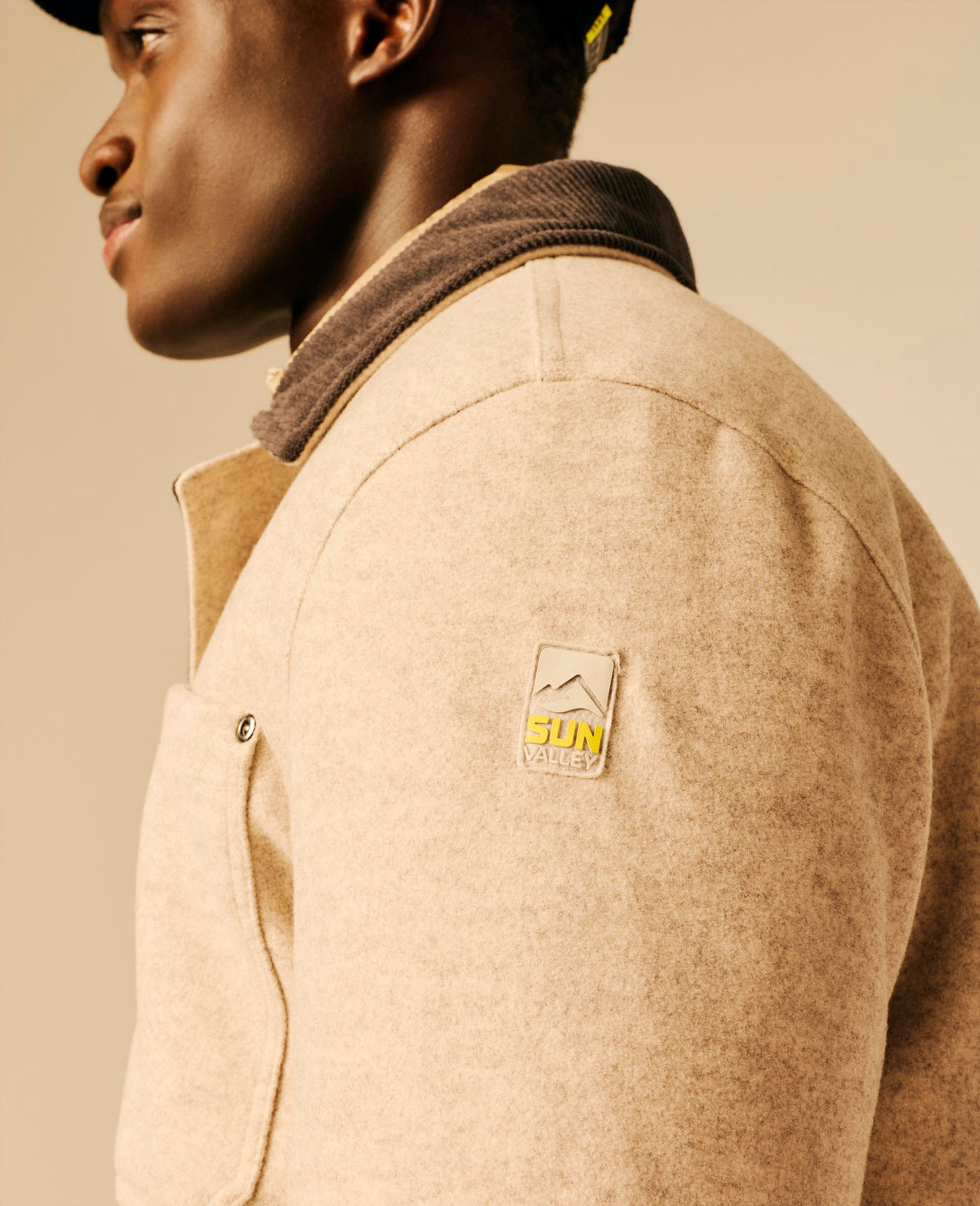 Veste homme beige clair - Elpin | Sun Valley, vue 6