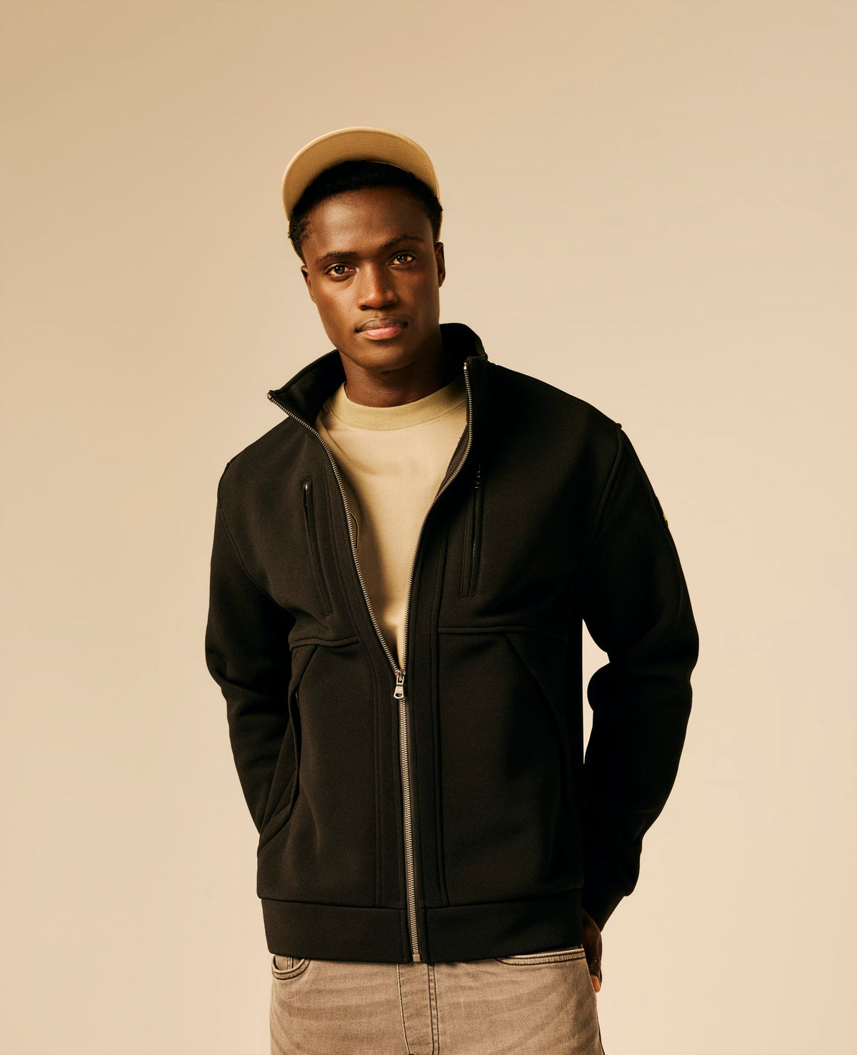 Veste homme noir - Eglon | Sun Valley, vue 4