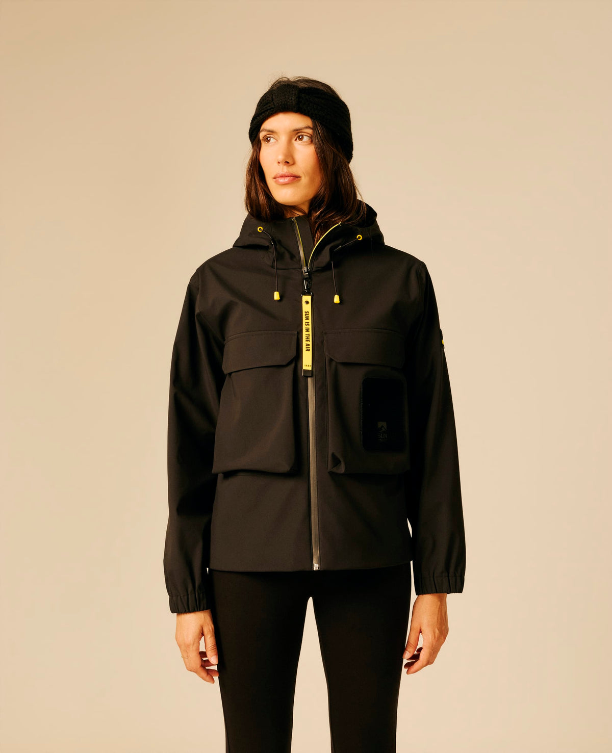 Veste softshell femme noir - Ynuitt | Sun Valley, vue 4